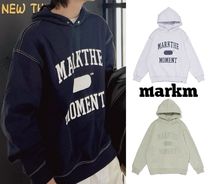 MARKM(マークエム) パーカー・フーディ MARKM☆ジョンハン/MARK THE MOMENT SLOGAN STITCH POINT HOODIE