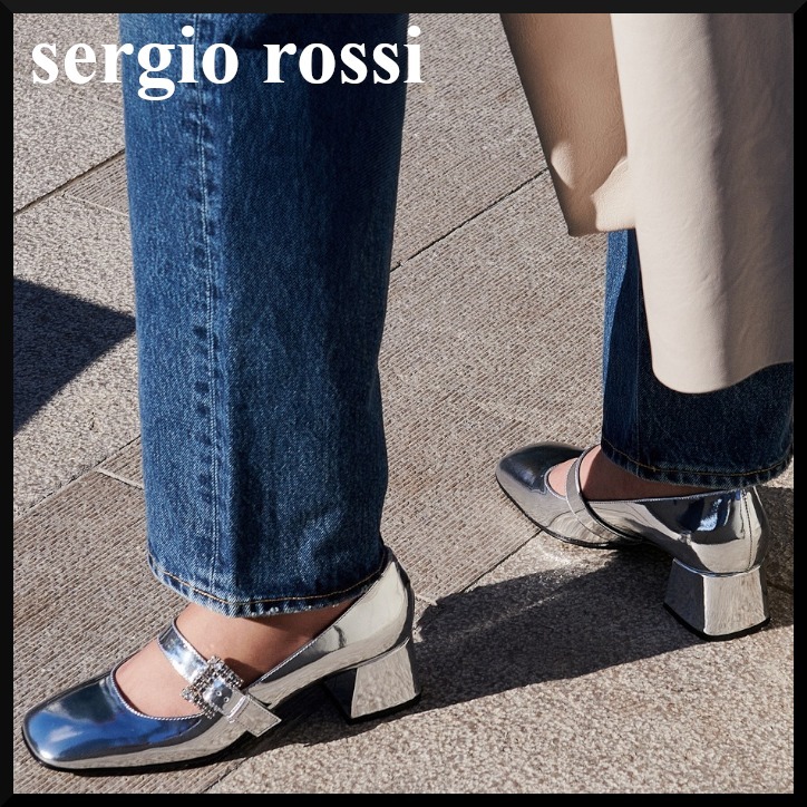 【Sergio Rossi】sr twenty パンプス バックル ブラック