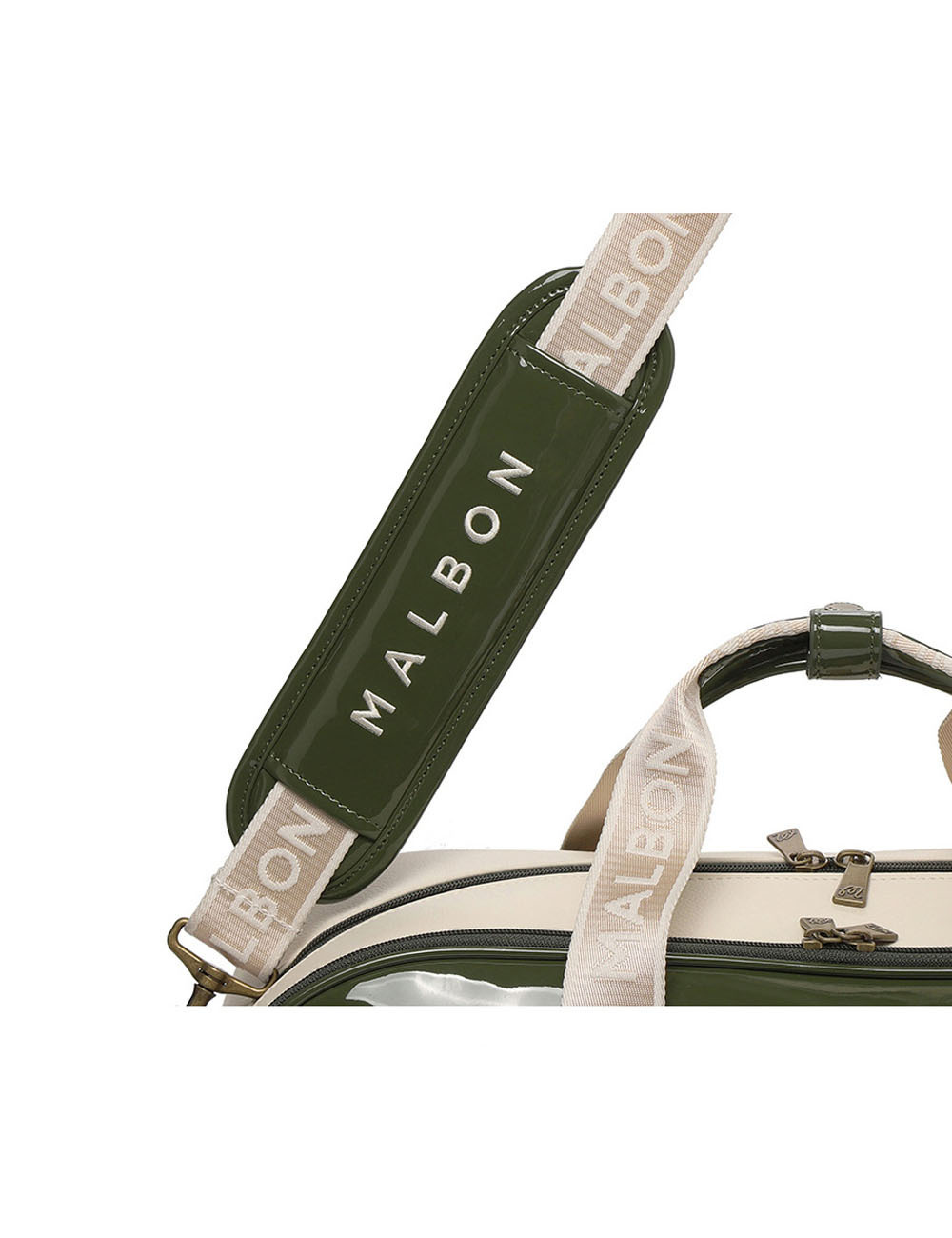 マルボン ゴルフ☆Enamel Boston Bag☆エナメル ボストン バッグ