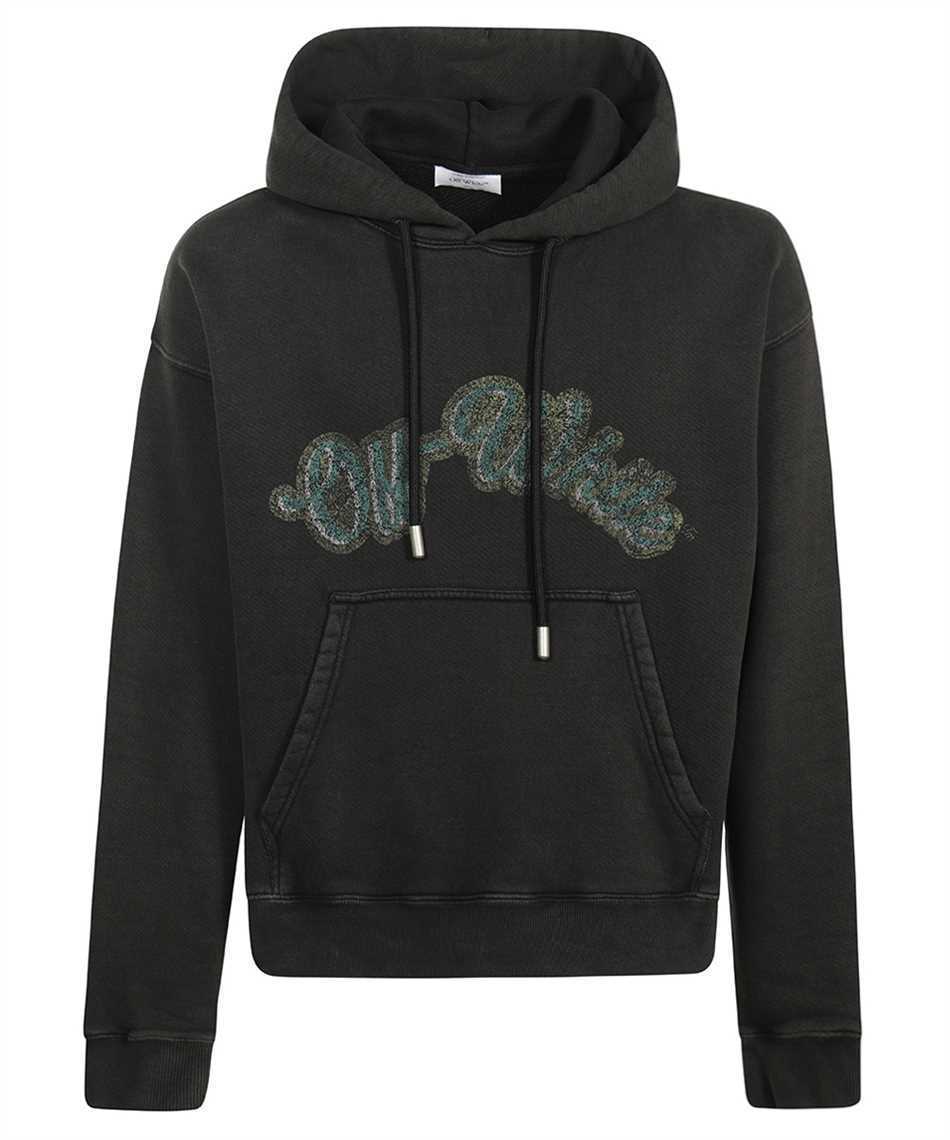 パーカー・フーディ Off-White OMBB085S24FLE020 GREEN BACCHUS SKATE Hoodie