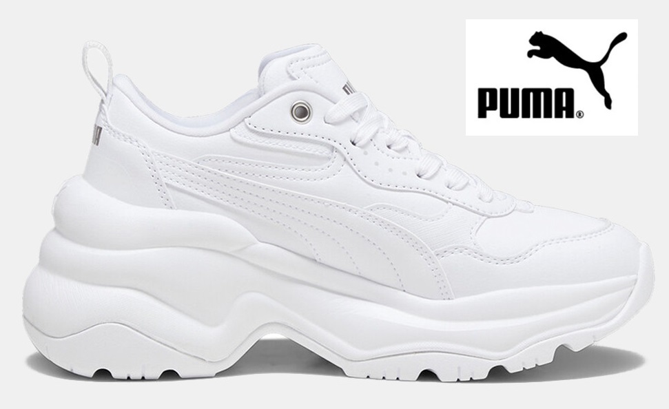 ☆セール☆Puma Cilia Wedge White