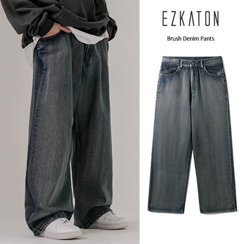 EZKATON正規品★24SS★Brush Denim Pants