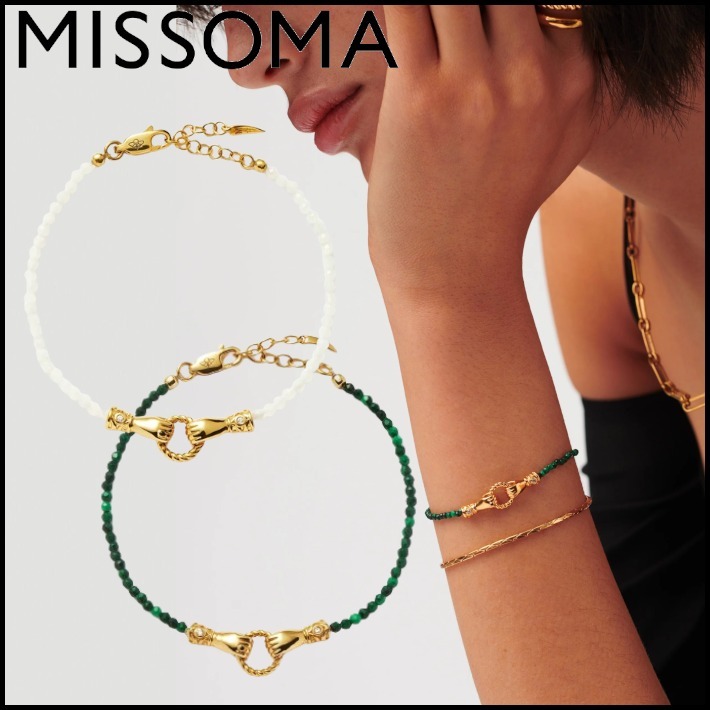 ★関税込み★【MISSOMA】ビーズ ジェムストーン ブレスレット