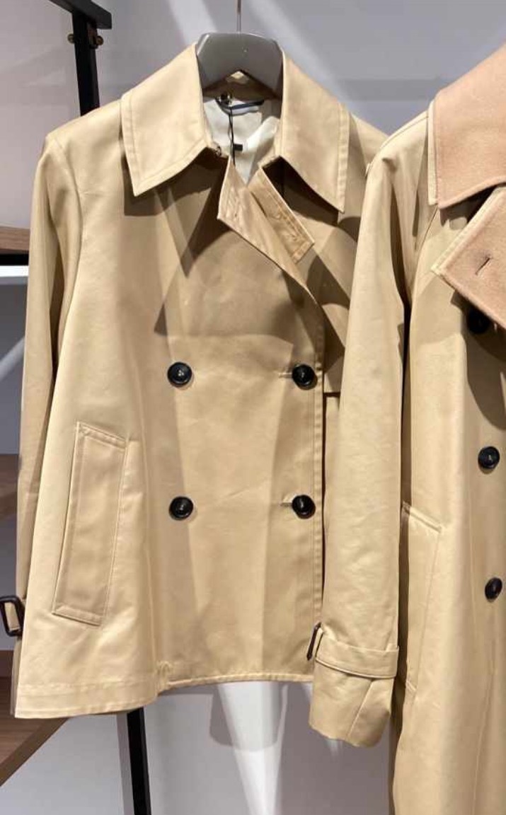 Weekend Max Mara ★ BIGLIA 撥水コットン トレンチコート