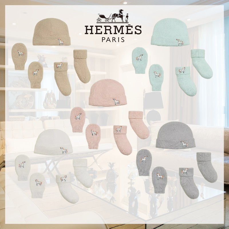【出産祝い】HERMES《カブリオール》 ベビーギフトセット