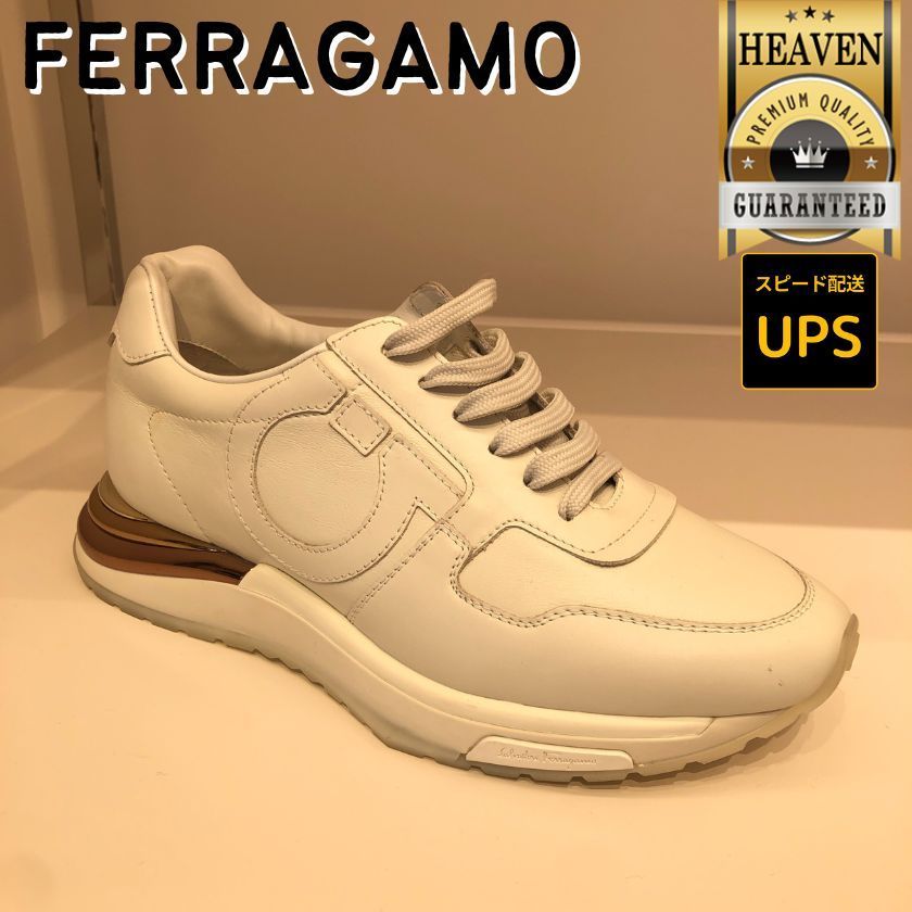 6万取引突破★UPS速達便利用！【FERRAGAMO】BROOKLYN_スニーカー