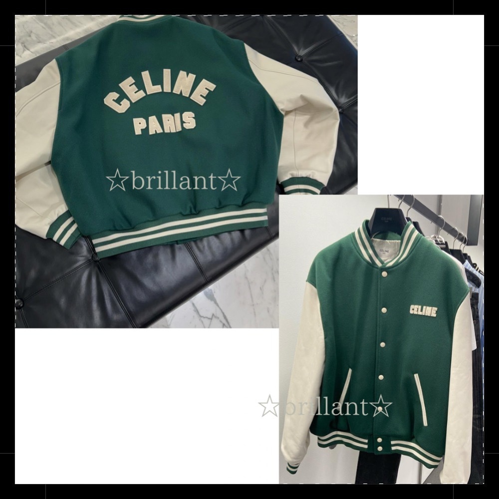 ☆国内発送☆】CELINE ルーズ テディジャケット (CELINE