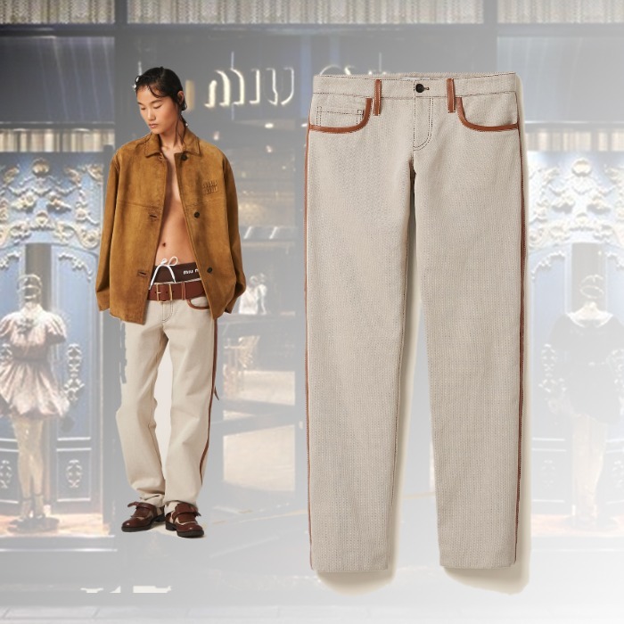 ★完売必至★ WEEKENDMAXMARA☆ ウール パラッツォパンツ VISIVO Wool canvas palazzo trousers, beige | Weekend Max Mara