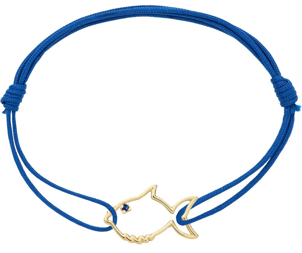 ALIITA ブレスレット PECECITO ZAFIRO CORD BRACELET