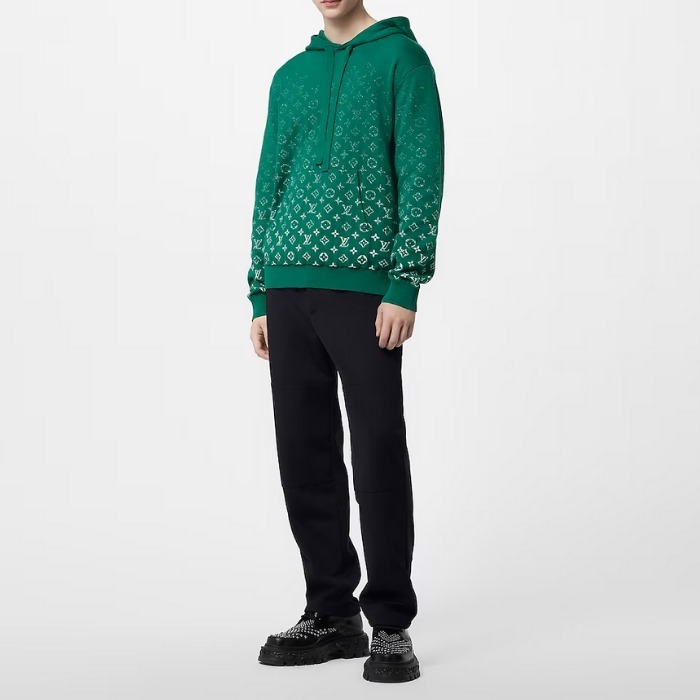【グラデで差をつける】★LOUIS VUITTON★パーカー フーディ グラデで差をつける】☆LOUIS VUITTON☆パーカー フーディ