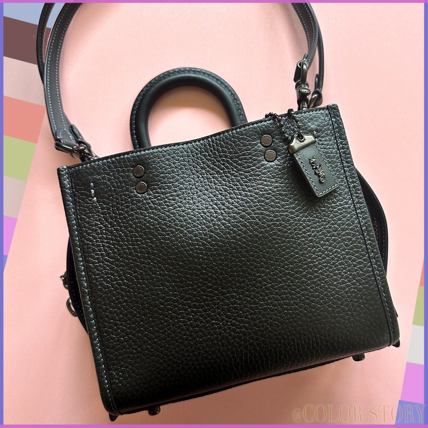 【COACH高級ライン】●憧れのローグがSALE♪●丁度良いサイズ感!