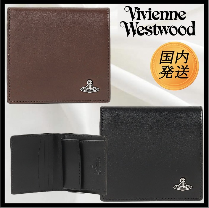【国内発送★VivienneWestwood】スマートコンパクト二つ折り財布