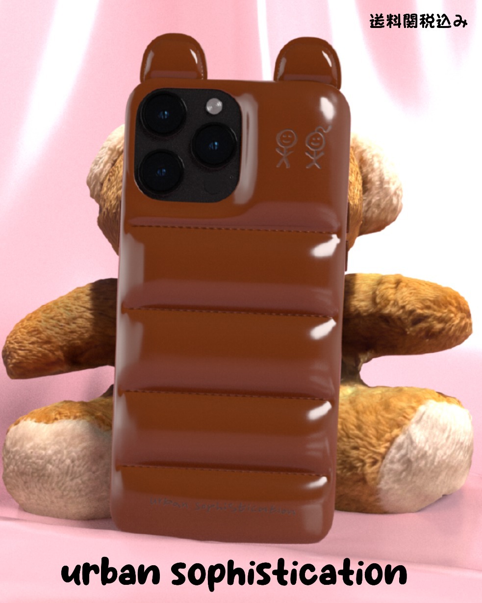 新作【URBAN SOPHISTICATION】TEDDY iPhoneケース