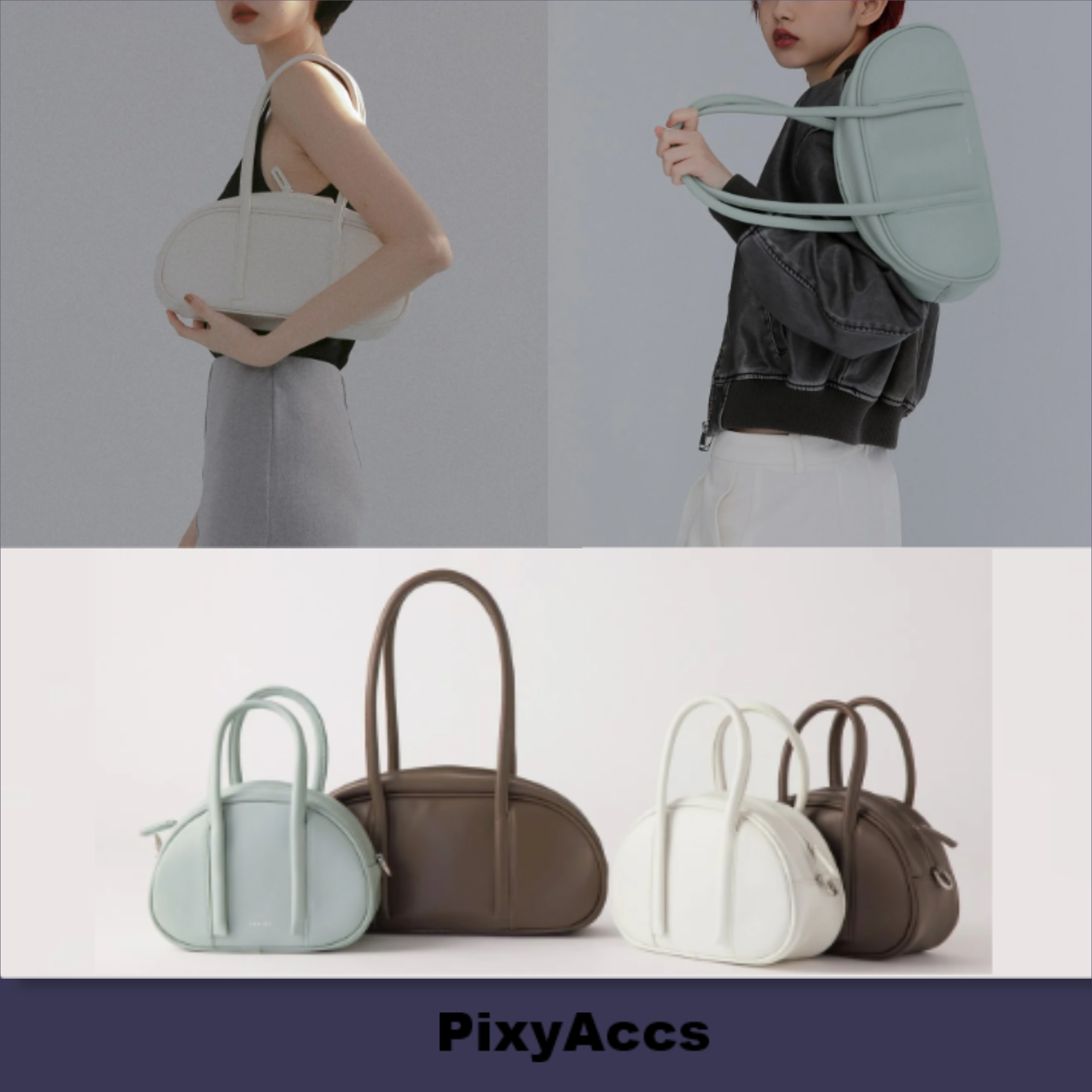 PixyAccs 【Oval Ziruo oval bag】