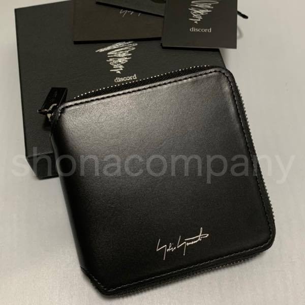 【関税込】◆Discord Yohji Yamamoto◆ロゴ 折りたたみ財布