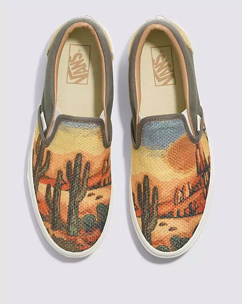 【VANS】 スリッポン Classic Slip On Shoe サボテン