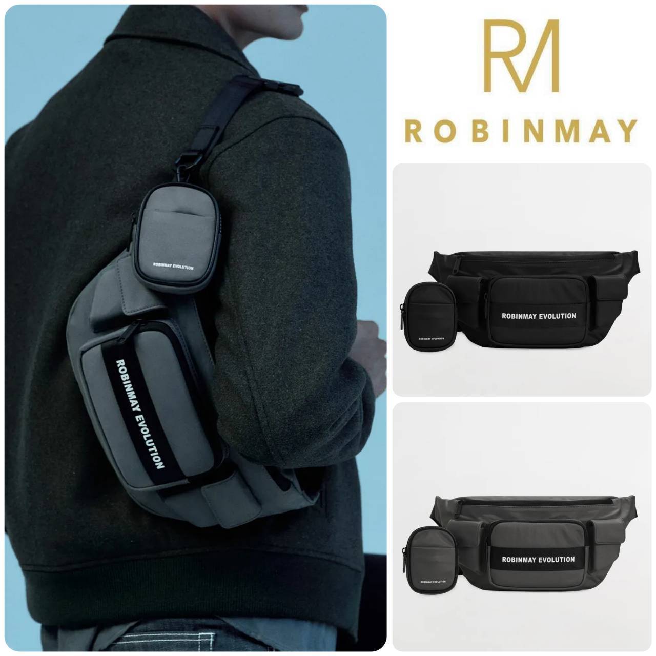 ■ROBINMAY■沃特胸包 EZ044 ウォルターチェストバッグ/送料込