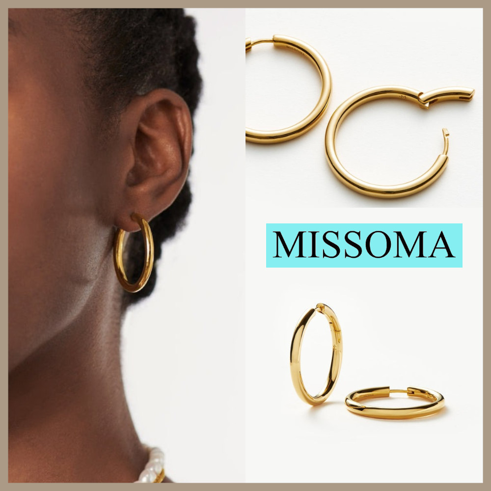 ★MISSOMA★ クラシック トンネル ラージ フープ イヤリング