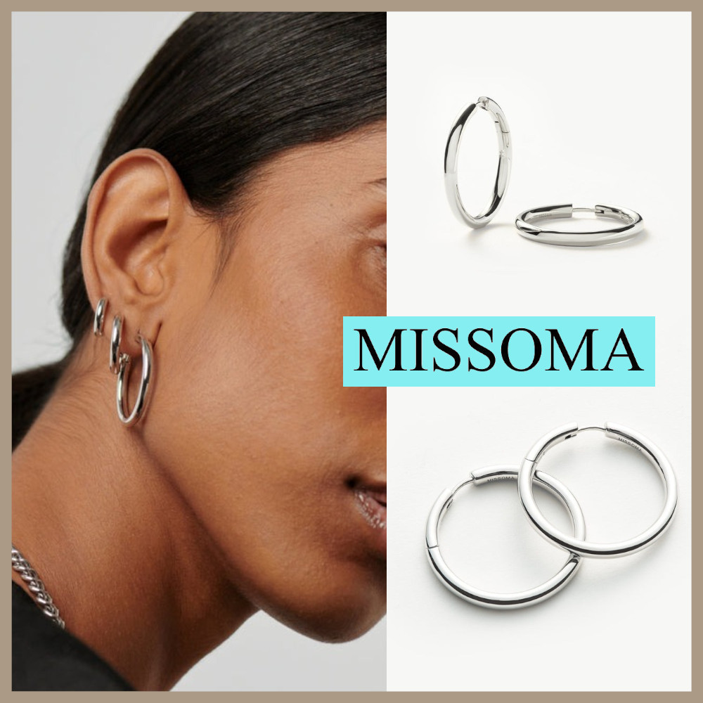 ★MISSOMA★ クラシック トンネル ラージ フープ イヤリング