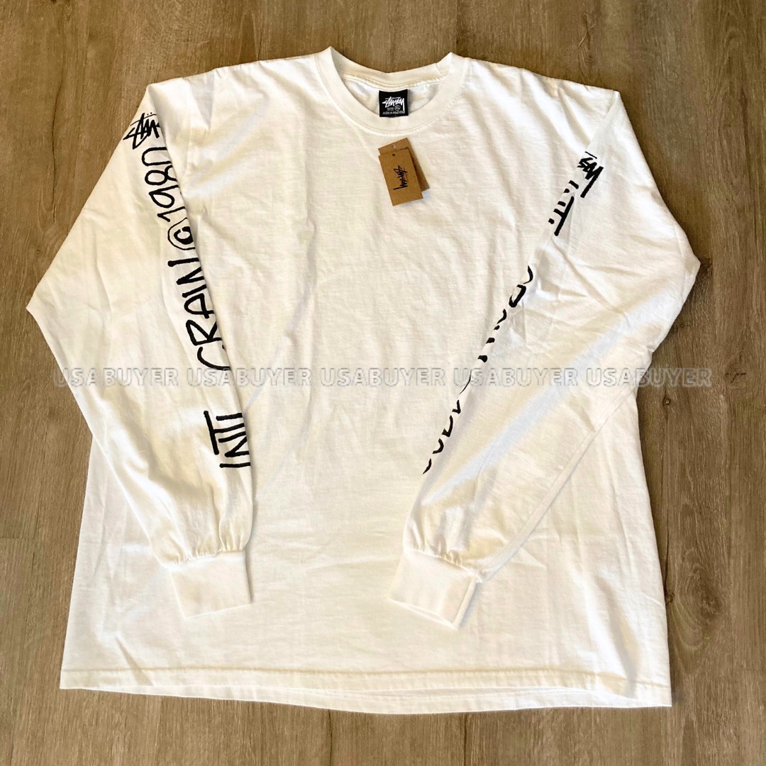 【STUSSY】ピグメントダイ 長袖 Tシャツ[着回し力抜群★人気★]