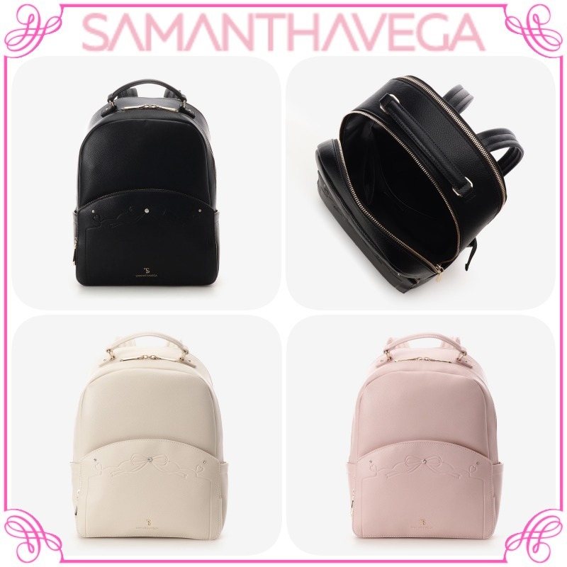 大人気!! SAMANTHAVEGA エンボスリボンリュック