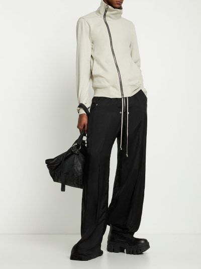【関税・送料込】RICK OWENS Bauhaus コットンスウェットシャツ 関税・送料込】RICK OWENS Bauhaus コットンスウェットシャツ