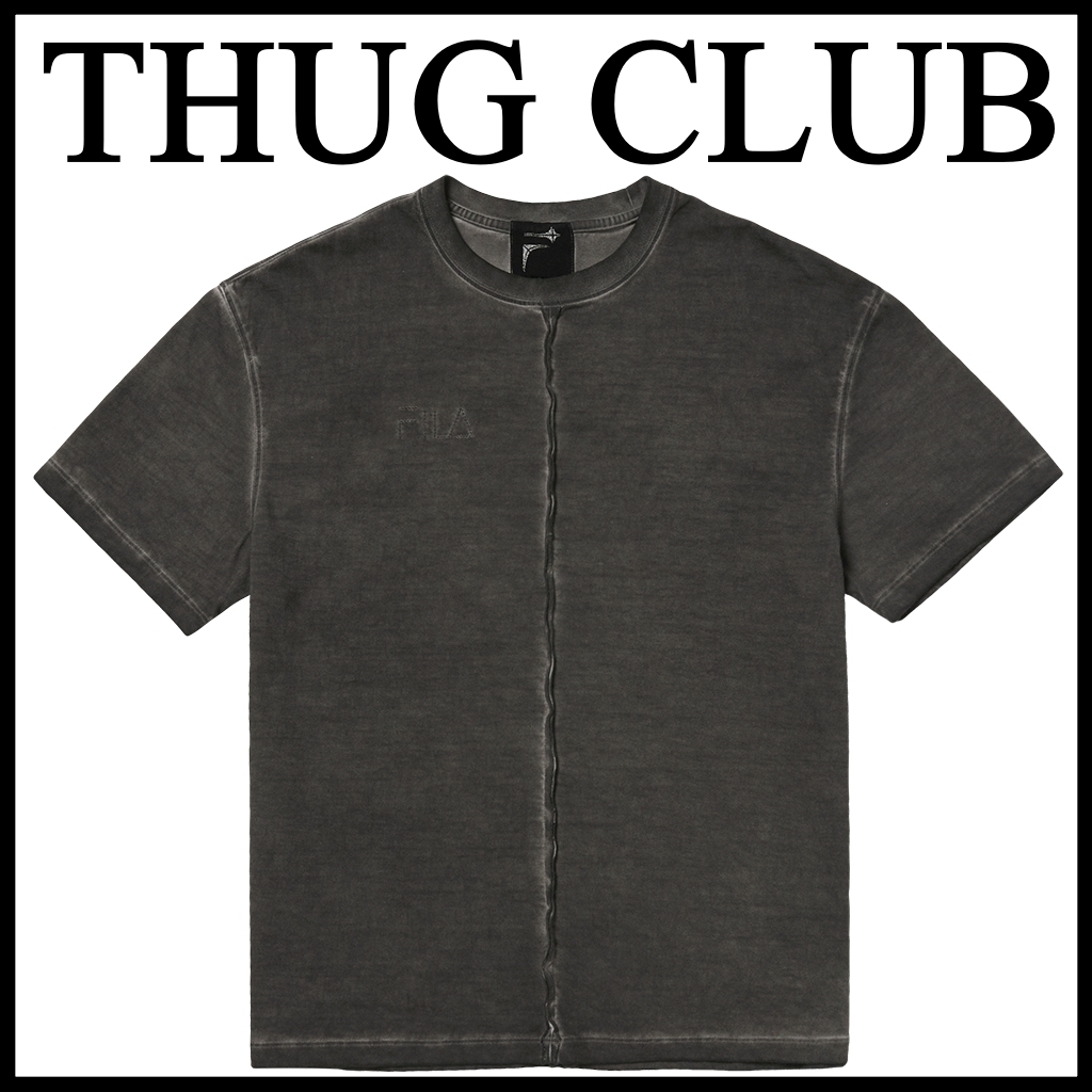 【Thug Club】FILA x THUG Stitch Logo T shirts [正規品] 半袖