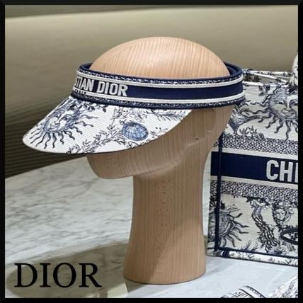 Christian Dior More Hats & Hair Accessories D-Smash Toile de Jouy Soleil Visor