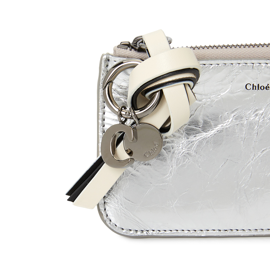 《CHLOE》 CHC24SP944L94 9DL ロゴ ALPHABET カードウォレット