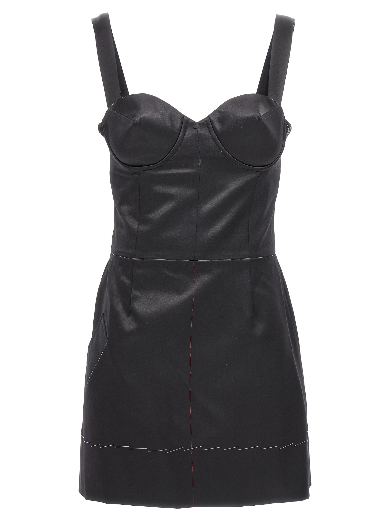 スカート Maison Margiela Contrast stitching corset dress