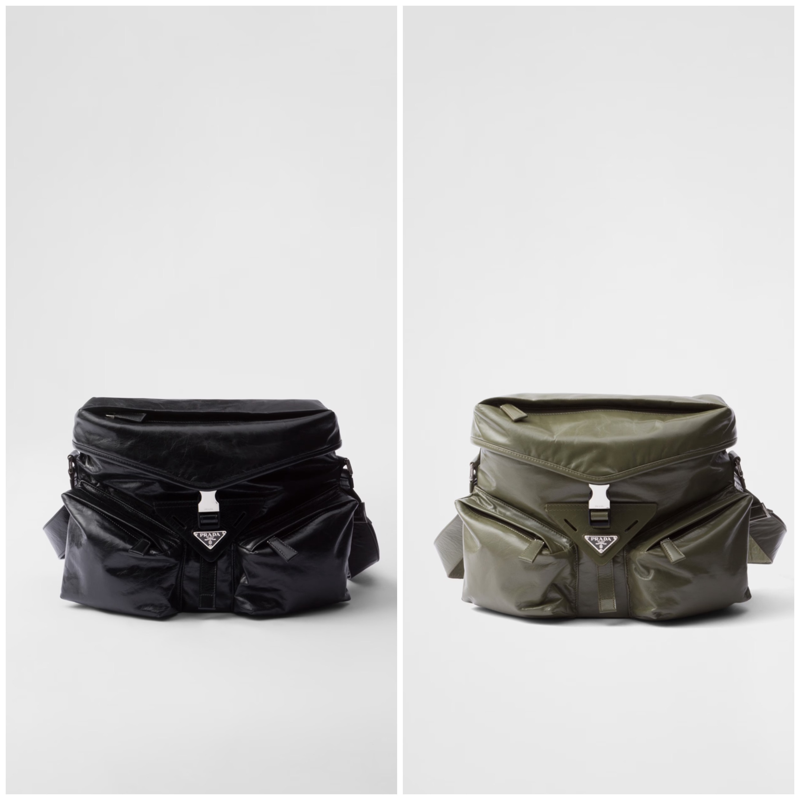 PRADA【入手困難】 柔らかな☆レザーショルダーバッグ☆全色