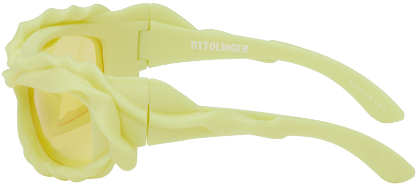 関税込み】Ottolinger イエロー Twisted サングラス (OTTOLINGER