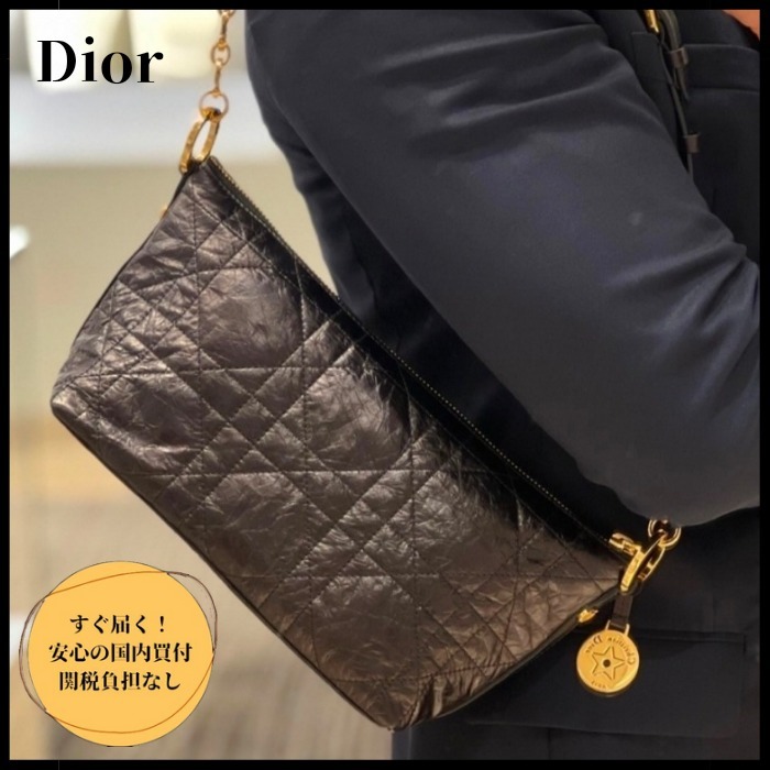 【新作 シンプルで上品】DIOR ディオールスター ホーボー バッグ
