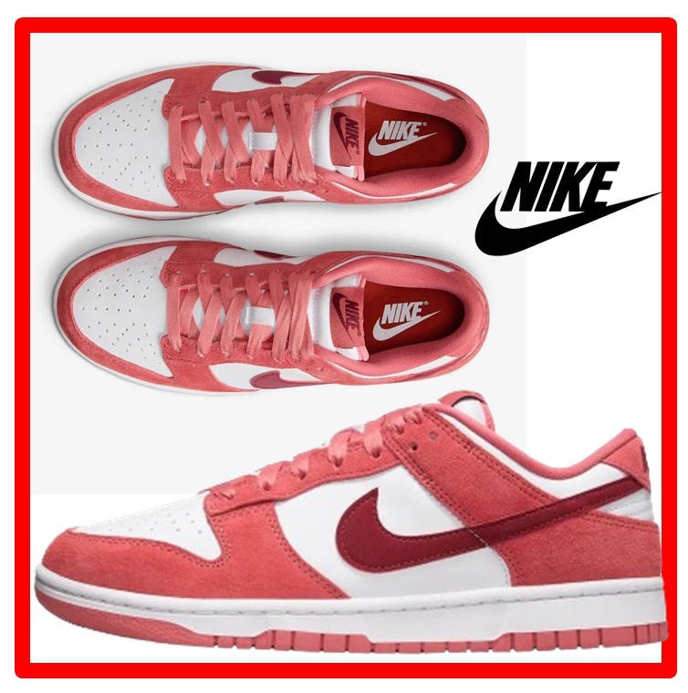 ★【NIKE】★W DUNK LOW VALENTINE DAY WHITE ADOBE★22-27.5★