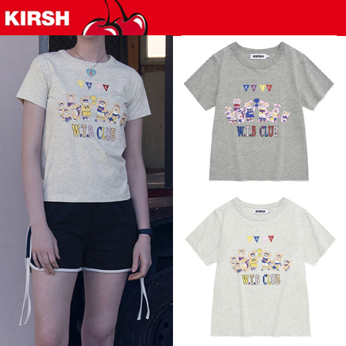 ★2024SS新作★KIRSH★WITTY BUNNY VINTAGE GRAPHIC T-SHIRT