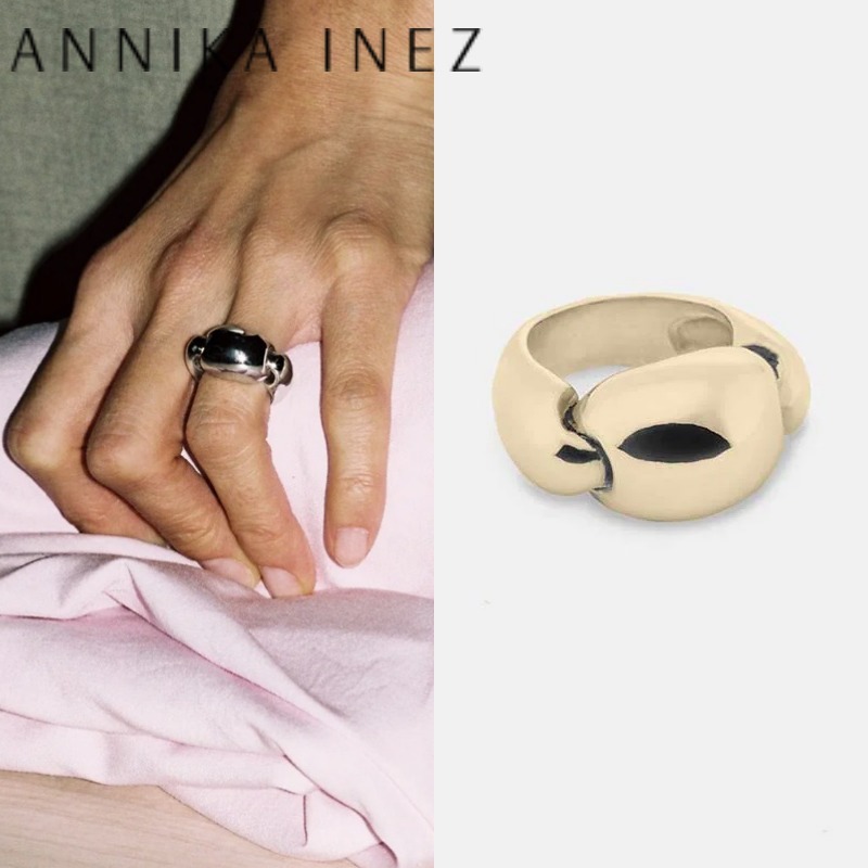 【関税送料無】海外セレブ/ANNIKA INEZ/リンクバルブゴールド