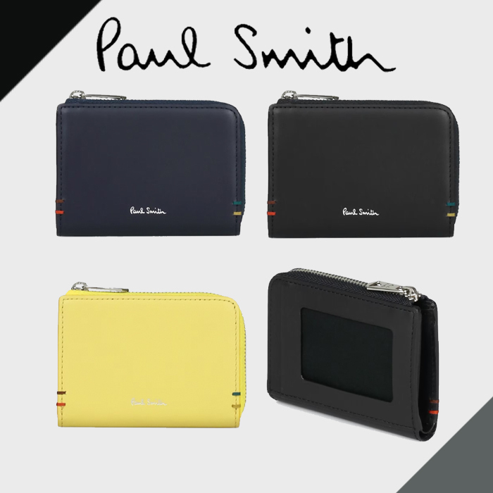 大勧め すぐ届く☆【Paul Smith】ハイライトステッチコイン＆パスケース 小物