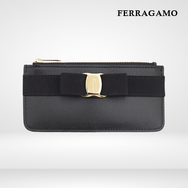 ◆Salvatore Ferragamo◆カードケース ヴァラ リボン 正規品