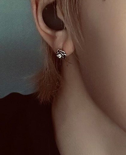 HEYHORANG 925Silver イヤリング Lapel VERIVERY HEYHORANG 925silver☆ イヤリング MONSTAX着用 I.M (HEYHORANG