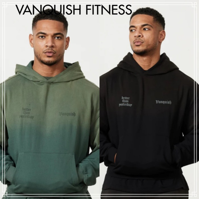 【VANQUISH FITNESS】SUN-FADED プルオーバー パーカー 2色