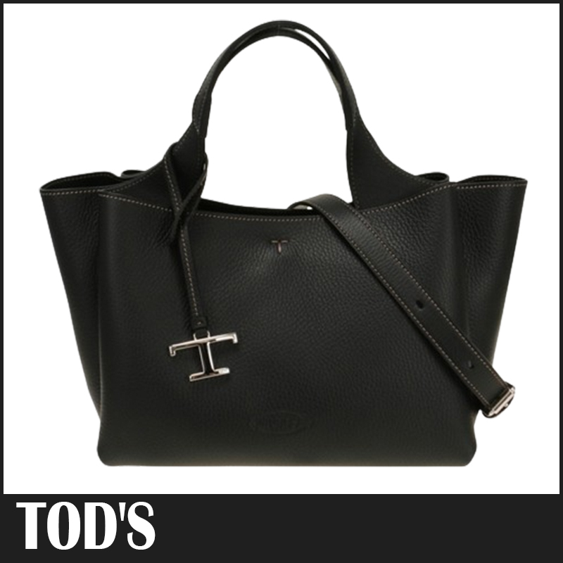 ☆送料関税込☆TOD'S  Tタイムレス グレインレザー ミニ バッグ
