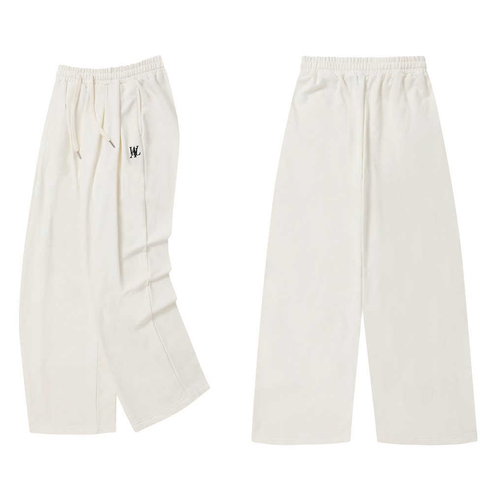 ◇WOOALONG◇ Signature tuck wide pants ボトムス