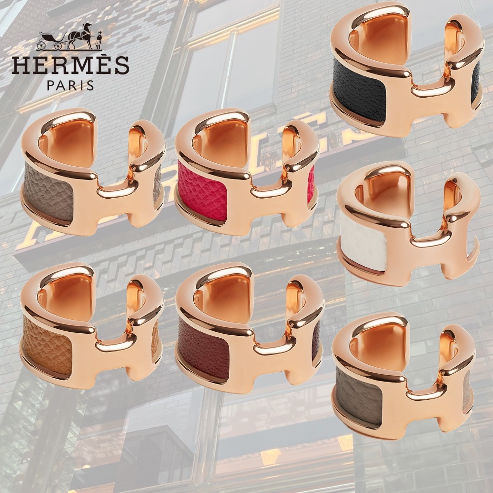 ピアス派もイヤリング派もどちらも◎ HERMES オランプイヤーカフ