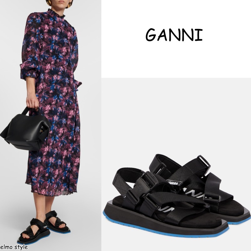 ☆GANNI☆ パフォーマンス ウェビングサンダル ☆GANNI☆ パフォーマンス ウェビングサンダル