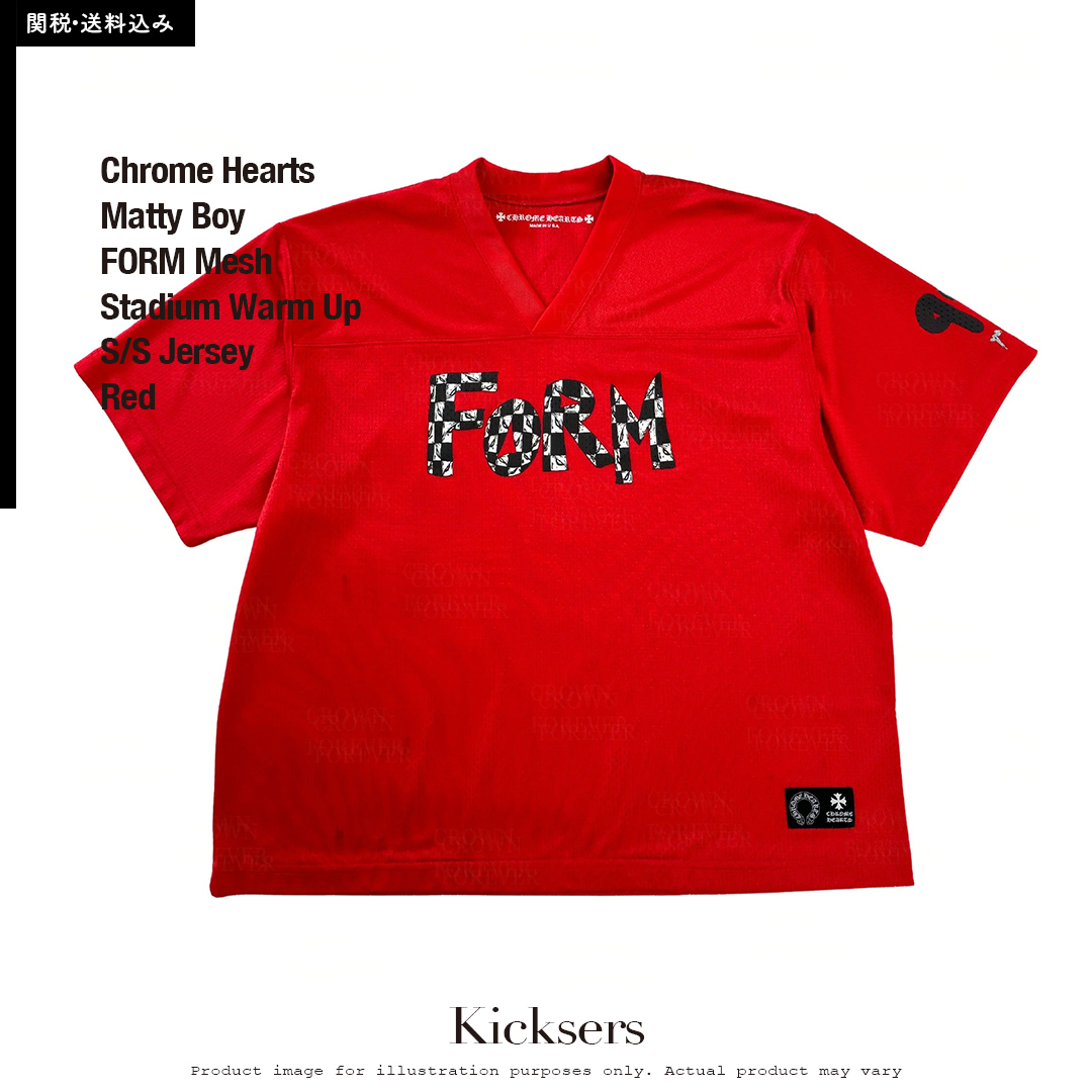 Chrome Hearts Matty Boy FORM Mesh Stadium Warm Up Tシャツ
