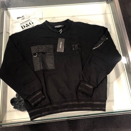 Dolce & Gabbana エンブロイダリー DGロゴ スウェットシャツ
