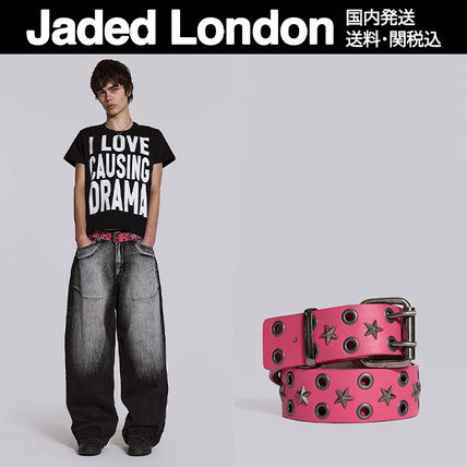 JADED LONDON スター スタッズ ベルト 送料/関税込 (JADED