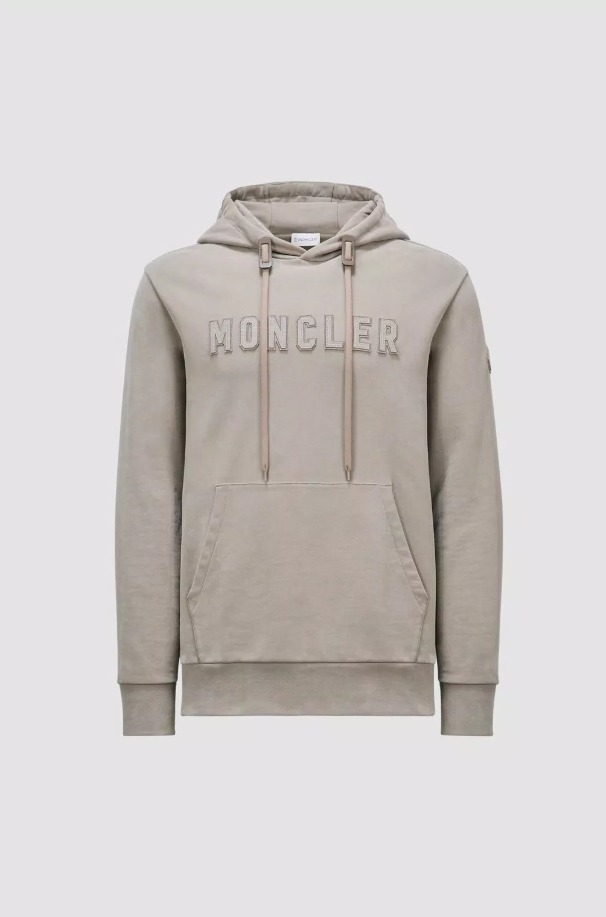 MONCLER 2024春夏新作 レタリングロゴ入り パーカー