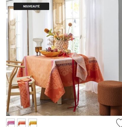 LE JACQUARD FRANCAIS Tablecloths & Table Runners Handmade Tablecloths & Table Runners