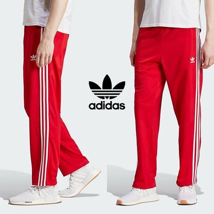 ADIDAS] トラックパンツ ファイヤーバード ウーブン レッド